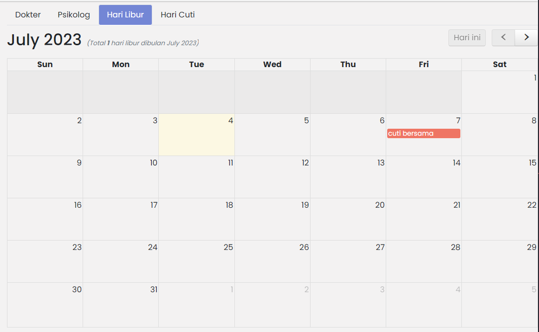 Hari Libur