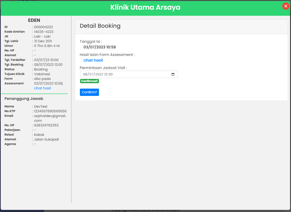 Psikolog Detail Booking